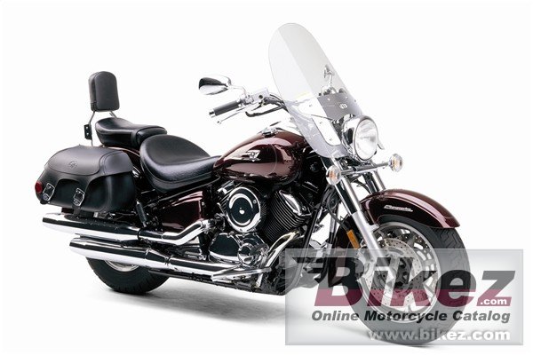 Big Yamaha v star 1100 silverado picture and wallpaper from Bikez.com